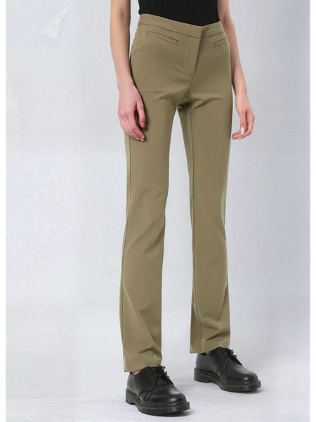 Weekday Spodnie w kolorze khaki rozmiar: 44. Brązowe spodnie z wysokim stanem Weekday, bez wzorów, z materiału, z podwyższonym stanem. Za 61,02 zł.