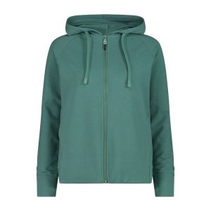 Bluza damska CMP. Niebieskie bluzy CMP, bez wzorów, z polaru, z kapturem. Za 189,99 zł.