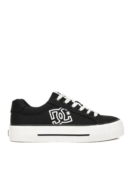DC Shoes Tenisówki CEO-SS25-3C098 Czarny. Czarne trampki DC Shoes, bez wzorów, z materiału, bez zapięcia. Za 219,99 zł.