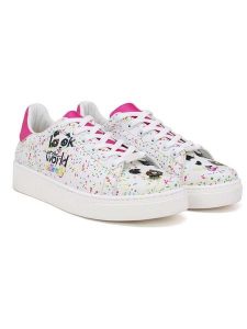 Goby Sneakersy w kolorze białym ze wzorem rozmiar: 41. Białe trampki Goby, bez wzorów, bez zapięcia. Za 206,42 zł.