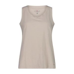 Damski tank top CMP. Brązowe topy CMP, s, bez wzorów, bez kołnierzyka, bez ramiączek. Za 106,50 zł.