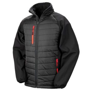 Bezrękawnik Unisex Dla Dorosłych Softshell Compass. Czarne kamizelki RESULT, xs, bez wzorów, z softshellu, bez kołnierzyka, bez ramiączek, bez kaptura. Za 186,99 zł.
