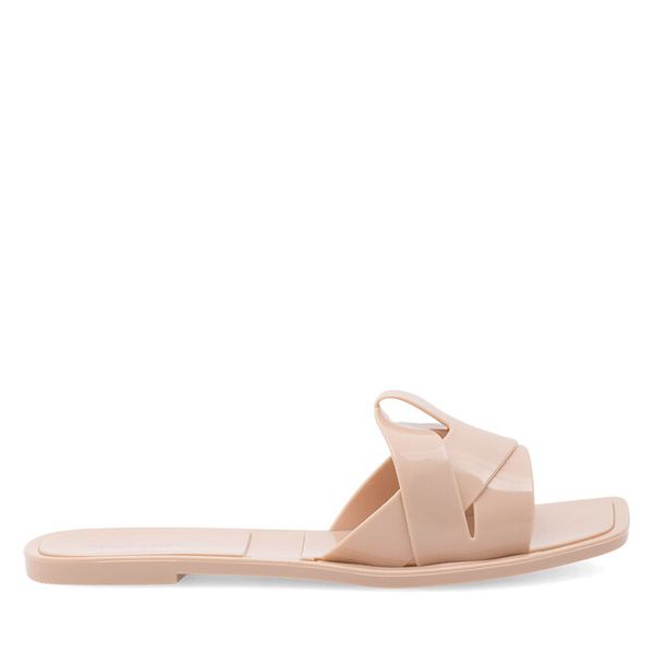 Klapki Jenny Fairy. Brązowe klapki Jenny Fairy, bez wzorów, bez obcasa. Za 39,99 zł.