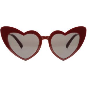 Czerwone Okulary Astounding. Okulary przeciwsłoneczne marki Born2be. Za 39,99 zł.