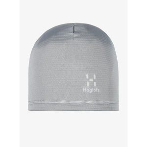 Czapka termoaktywna Haglofs L.I.M Winter Beanie. Szare czapki Haglöfs, bez wzorów, sportowe. Za 90,99 zł.