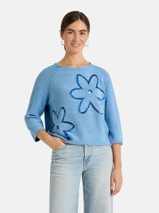 LIEBLINGSSTÜCK Bluza "Auri" w kolorze błękitnym rozmiar: 48. Niebieskie bluzy LIEBLINGSSTÜCK, bez wzorów, z bawełny, bez kaptura. Za 337,41 zł.