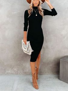 LA Angels Sukienka w kolorze czarnym rozmiar: L. Czarne sukienki LA Angels, l, bez wzorów, bez kołnierzyka, bez ramiączek, midi. Za 161,73 zł.