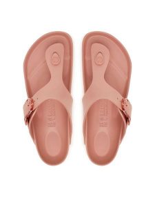 Birkenstock Japonki Gizeh Big Buckle 1033168 Różowy. Czerwone klapki Birkenstock, bez wzorów, z syntetyku, bez obcasa. Za 269,99 zł.