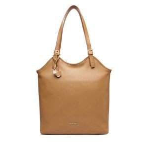 Torebka Nine West. Brązowe shopper bag Nine West, bez wzorów, bez dodatków. Za 199,99 zł.