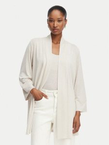 Marella Komplet top i kardigan Alca 2615931012 Szary Regular Fit. Szare kardigany Marella, z wiskozy. Za 589,99 zł.