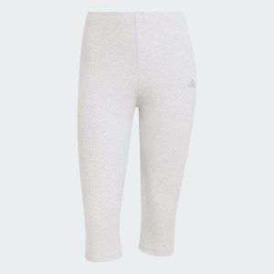 Legginsy Seasonal Essentials Rib Capri. Szare legginsy ADIDAS, bez wzorów, z dzianiny. Za 149,00 zł.