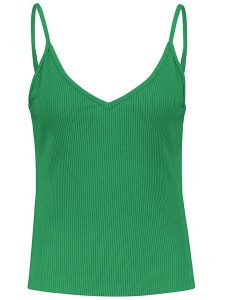 Sublevel Top w kolorze zielonym rozmiar: XS. Zielone topy Sublevel, xs, bez wzorów, bez kołnierzyka, bez ramiączek. Za 32,90 zł.