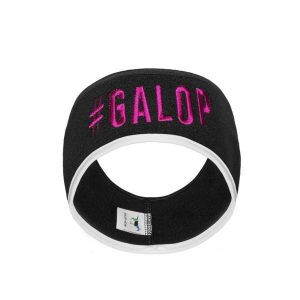 Czapka bandana z polaru Galop Wear. Czerwone czapki GALOP WEAR, bez wzorów, z polaru, sportowe. W wyprzedaży za 89,00 zł.