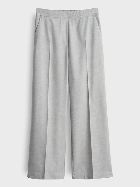 Someday Spodnie w kolorze jasnoszarym rozmiar: 42. Szare spodnie z wysokim stanem someday., bez wzorów, z materiału, z podwyższonym stanem. Za 187,52 zł.