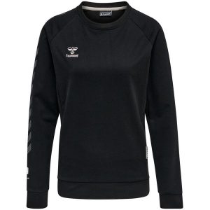 Damska bluza bawełniana Hummel Move Grid. Czarne bluzy Hummel, xs, bez wzorów, z bawełny, bez kaptura. Za 222,00 zł.