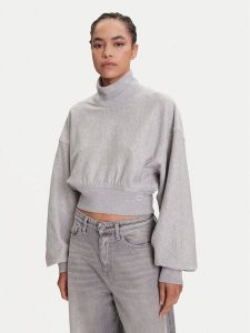 Miss Sixty Bluza 6S1TJ46700 Szary Loose Fit. Szare bluzy Miss Sixty, m, bez wzorów, z bawełny, bez kaptura. Za 379,99 zł.