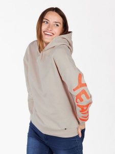 KEY LARGO Bluza "Yeah" w kolorze beżowym rozmiar: XL. Brązowe bluzy KEY LARGO, xl, bez wzorów, z kapturem. Za 91,56 zł.