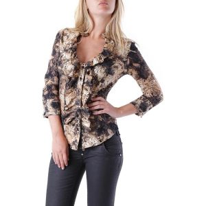 Koszula ze wzorem. Koszule marki Sexy Woman. W wyprzedaży za 89,95 zł.