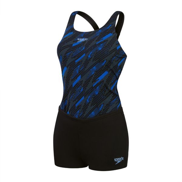 Damski 2-częściowy kostium kąpielowy Speedo Eco+ H-Boom Tankini. Białe kombinezony Speedo, s, bez wzorów, klasyczne, bez kołnierzyka, bez ramiączek, krótkie. Za 318,50 zł.