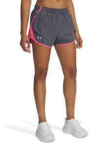 Under Armour Szorty sportowe w kolorze szaro-różowym rozmiar: XL. Różowe spodenki sportowe Under Armour, xl, bez wzorów, z materiału, outdoorowe. Za 109,95 zł.