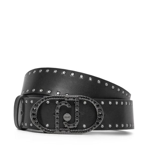 Pasek Damski Liu Jo. Czarne paski Liu Jo, bez wzorów. Za 319,99 zł.