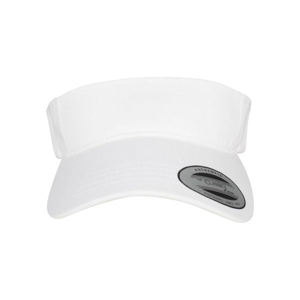 Czapka Flexfit curved visor. Białe czapki FLEXFIT, bez wzorów, sportowe. Za 46,00 zł.