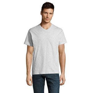 Koszulka Unisex Dla Dorosłych Victory Heather V Neck. Szare bluzki SOL'S, m, bez wzorów, sportowe, bez kołnierzyka, bez ramiączek. Za 43,99 zł.