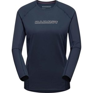 Bluza damska Mammut Selun FL Longsleeve Logo. Niebieskie bluzy Mammut, m, bez wzorów, bez kaptura. Za 320,35 zł.