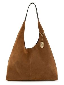 Anna Morellini Skórzany shopper bag "Darizita" w kolorze jasnobrązowym - 45 x 58 x 5 cm rozmiar: onesize. Brązowe shopper bag Anna Morellini, bez wzorów, z materiału, na ramię, bez dodatków. Za 260,99 zł.