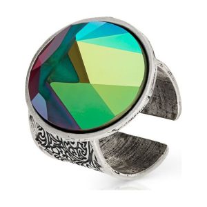 Zjawiskowy Pierścionek Srebrny - srebro 925, Swarovski. Pierścionki marki W.KRUK. Za 549,00 zł.