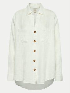 Billabong Koszula Swell ABJWT00487 Biały Relaxed Fit. Białe koszule Billabong, l, bez wzorów, z bawełny, bez kołnierzyka, bez ramiączek. Za 159,99 zł.