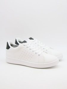 Bellucci Sneakersy w kolorze biało-czarnym rozmiar: 39. Białe trampki Bellucci, bez wzorów, bez zapięcia. Za 86,99 zł.