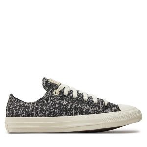 Trampki Converse. Czarne trampki Converse, bez wzorów, bez zapięcia. Za 319,99 zł.