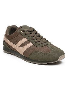 Foreverfolie Sneakersy w kolorze khaki rozmiar: 36. Brązowe trampki Foreverfolie, bez wzorów, bez zapięcia. Za 124,95 zł.