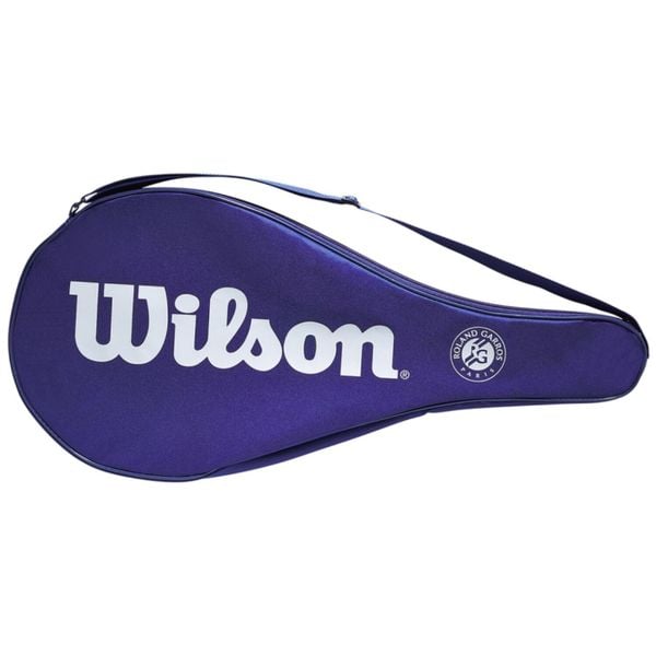 Torba sportowa unisex Wilson Cover Performance Racquet Bag pojemność 10 L. Niebieskie torby podróżne i sportowe Wilson, bez wzorów. Za 79,12 zł.