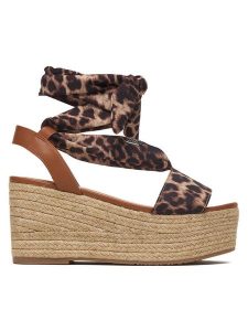 Liu Jo Espadryle Bali 03 SA6087 TX133 Brązowy. Brązowe espadryle Liu Jo, bez wzorów, z materiału, bez obcasa. Za 469,99 zł.