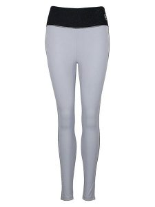 Peak Mountain Legginsy sportowe "Ashine" w kolorze szarym rozmiar: XL. Szare legginsy Peak Mountain, bez wzorów, z materiału, z podwyższonym stanem. Za 126,99 zł.