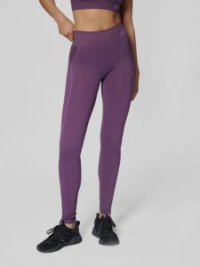 Damskie legginsy Hummel Te Christel. Czerwone legginsy Hummel, bez wzorów, z materiału. Za 184,00 zł.