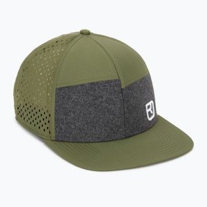 Czapka z daszkiem Ortovox Logo Air Trucker. Zielone czapki ORTOVOX, bez wzorów. Za 149,99 zł.