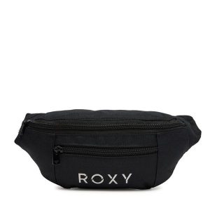 Saszetka nerka Roxy. Czarne nerki i saszetki Roxy, bez wzorów. Za 89,99 zł.