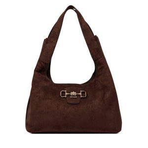 Torebka Guess. Brązowe torebki klasyczne Guess, z aplikacjami, bez dodatków. Za 674,99 zł.