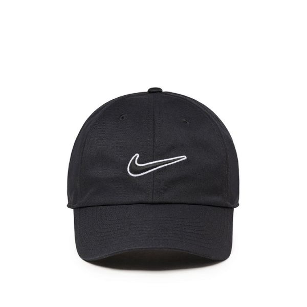 Czapka z daszkiem Nike Club Cap. Czarne czapki Nike, bez wzorów, sportowe. Za 99,99 zł.