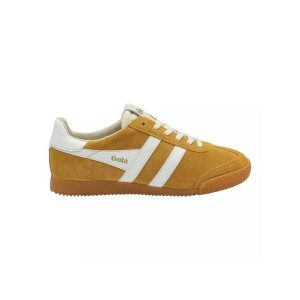 Baskets Femme Baskets Gola ELAN Jaune Jaune Gola. Żółte buty sportowe Gola, bez wzorów, bez zapięcia. Za 468,00 zł.