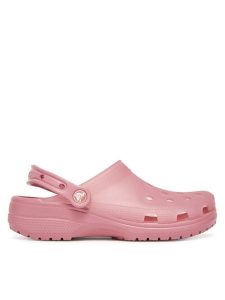 Crocs Klapki Classic Frosted Clog 210928 Różowy. Czerwone klapki Crocs, bez wzorów, z tworzywa sztucznego, bez obcasa. Za 159,99 zł.
