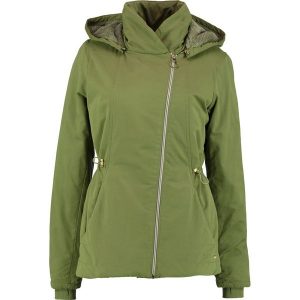 Bench ASYMMETRIC WAISTED JACKET Kurtka przejściowa dark green. Brązowe kurtki Bench, z bawełny. W wyprzedaży za 359,40 zł.