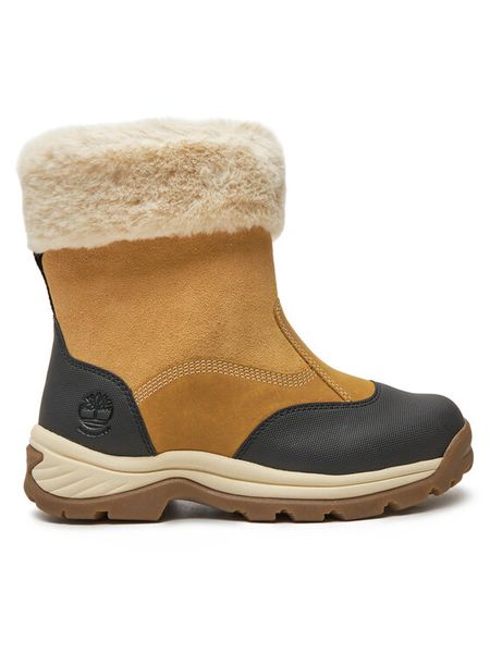 Timberland Śniegowce Ledge Pullon WP TB1A2KUF2311 Brązowy. Brązowe buty zimowe Timberland, ze skóry, bez obcasa, bez zapięcia. Za 749,99 zł.