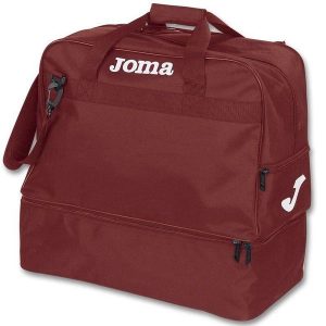 Torba treningowa Joma Training III 50L bordowy. Czerwone torby podróżne i sportowe JOMA, bez wzorów, z poliesteru, duże. Za 223,00 zł.