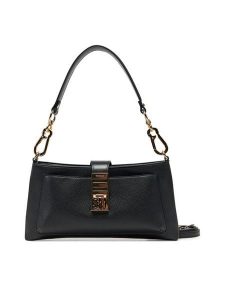 Steve Madden Torebka Blilou SM13001511 Czarny. Czarne torebki klasyczne Steve Madden, bez wzorów, ze skóry, bez dodatków. Za 339,99 zł.
