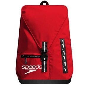 Plecak sportowy szkolny pływacki unisex Speedo Team 35. Czerwone plecaki Speedo. Za 282,48 zł.