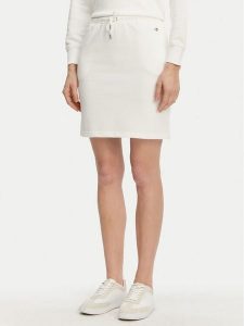 Gant Spódnica dresowa 4200274 Écru Regular Fit. Spódnice GANT, s, bez wzorów, z bawełny, mini. Za 259,99 zł.